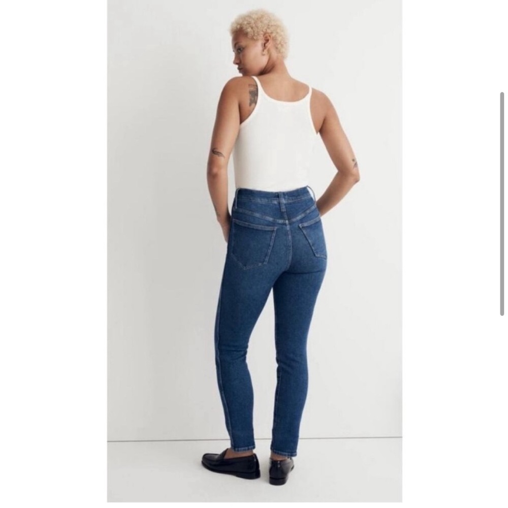Madewell Curvy Stovepipe Jeans Size 29 - Picture 3 of 6